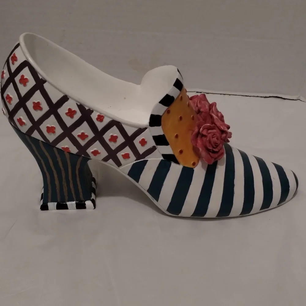 Vintage Cast Plaster Shoe